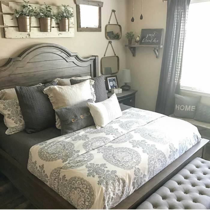 Farm house design bedroom