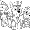 Printable Coloring Pages of Paw Patrol Fun for Kids