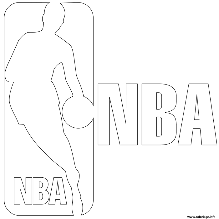 Coloring pages nba