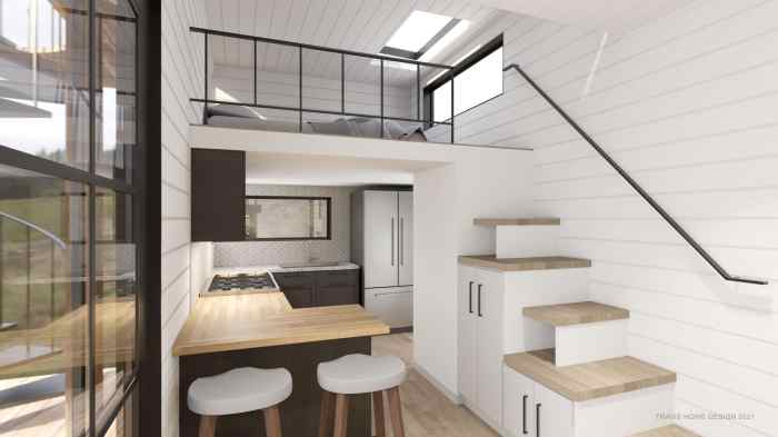 Tiny houses interior design