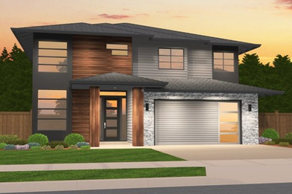 2 storey modern house design