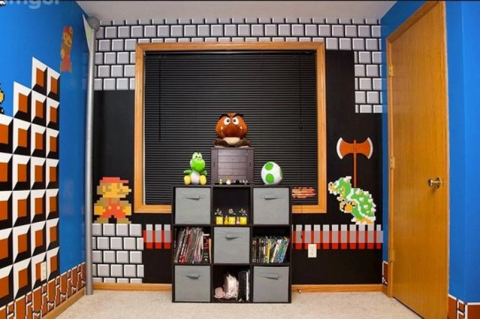 Video game bedroom decor