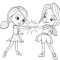 Nick Jr Kids Rainbow Rangers Coloring Pages