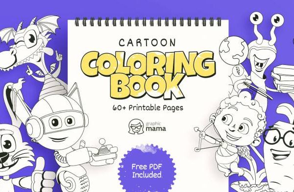 Free coloring pages pdf format for kids