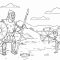 David and Goliath Coloring Pages A Creative Exploration