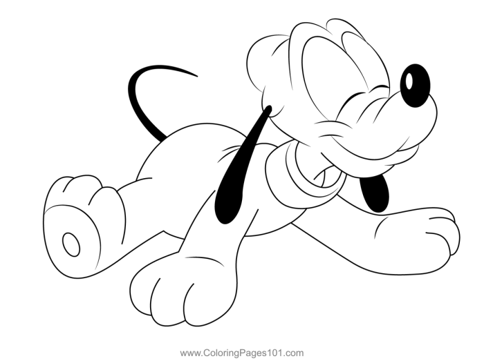 Coloring pages for disney characters