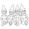 Elf Printable Coloring Pages A Creative Journey