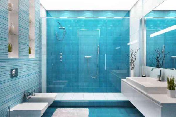 Blue bathroom decor ideas