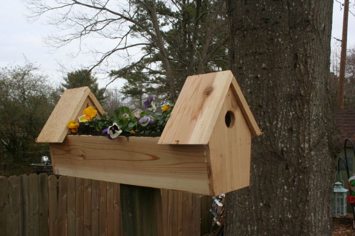 Easy bird house design