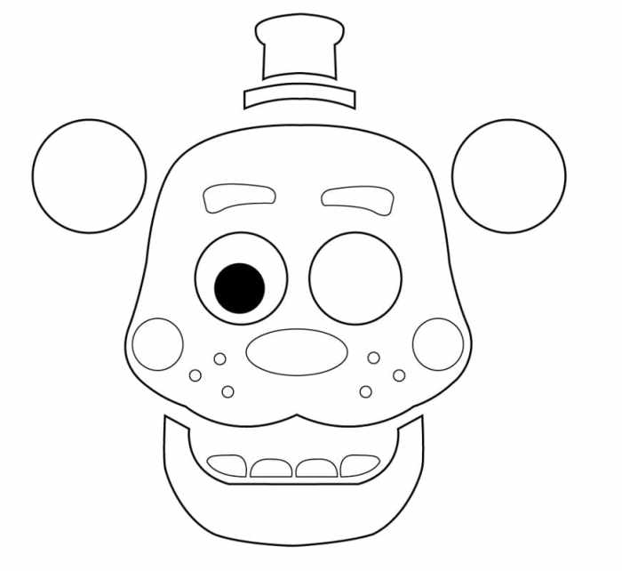 Fnaf coloring pages printable