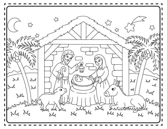 Free christmas coloring pages for kids