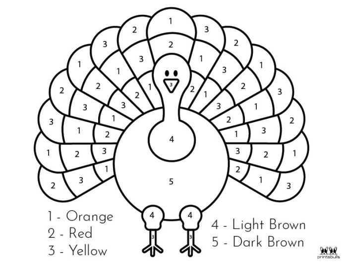 Printable coloring pages thanksgiving