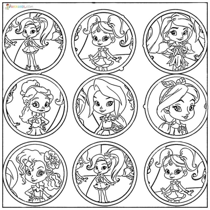 Nick jr kids rainbow rangers coloring pages