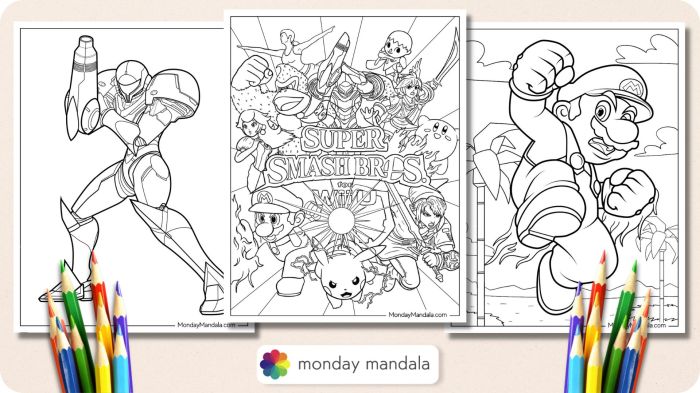 Smash coloring pages brothers color printable getdrawings print getcolorings