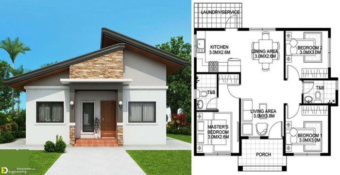 Small bungalow house design