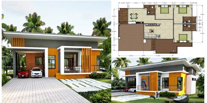 Small single story house design