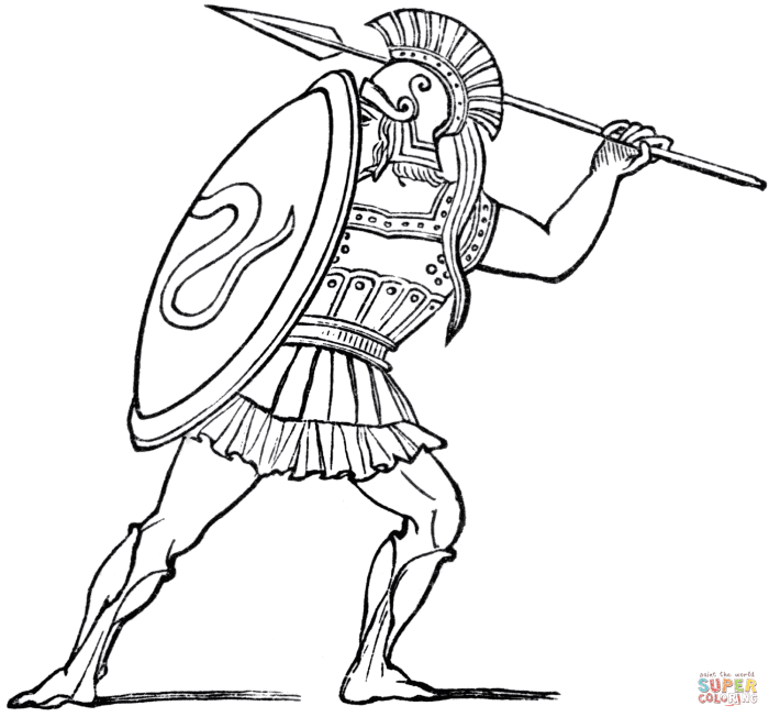 Soldier inside cave coloring pages