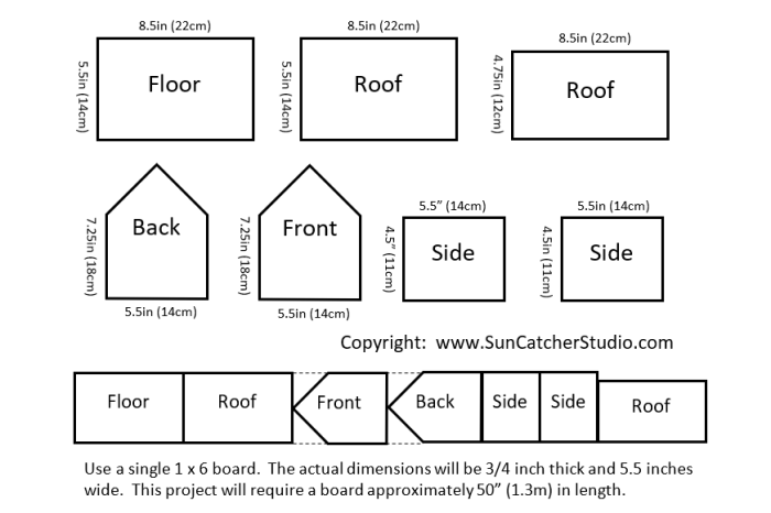 Easy bird house design