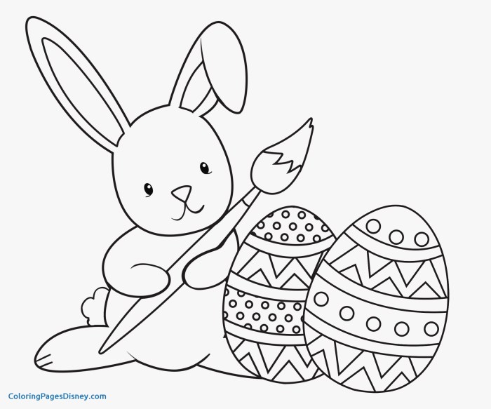 Easter coloring pages kids