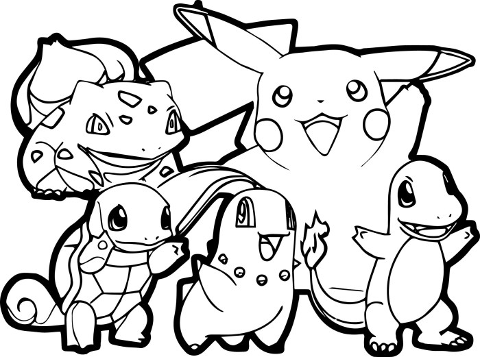 Free printable coloring pages pokemon