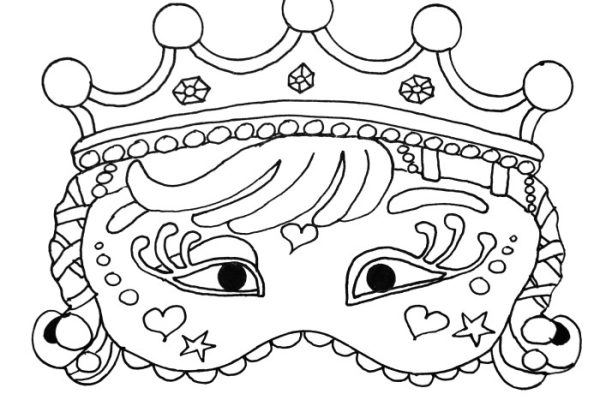 Carnival coloring pages for kids