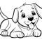 Free Dog Coloring Pages for Kids