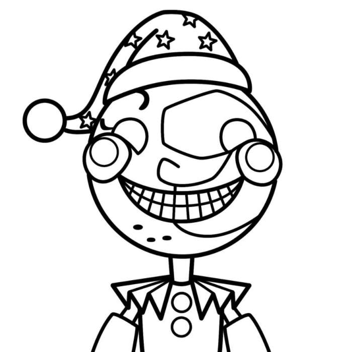 Five nights at freddy's coloring pages printable