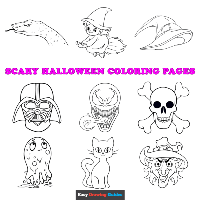 Free halloween printables coloring pages