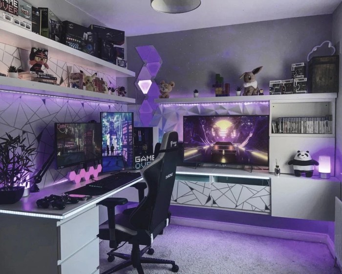 Video game bedroom decor