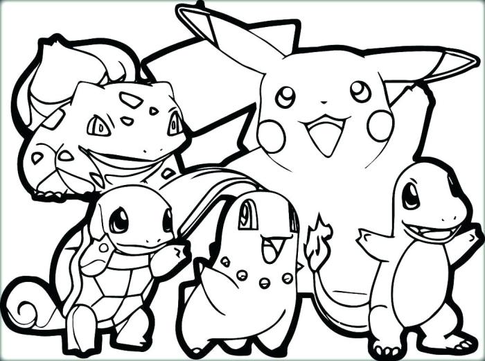 Free printable coloring pages pokemon