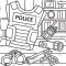 Coloring Pages of Policeman A Comprehensive Guide