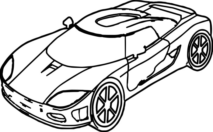 Free car coloring pages