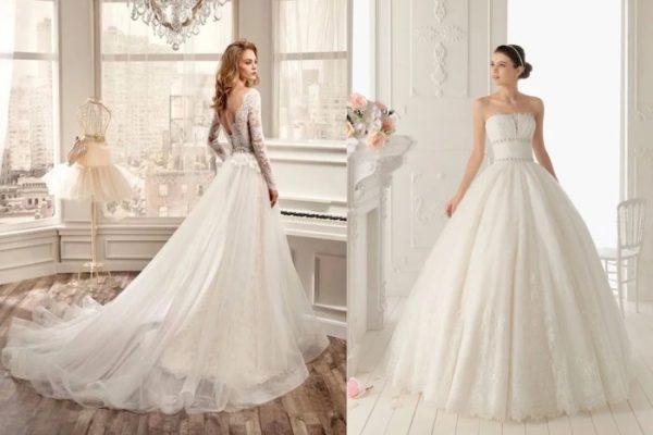 Princess ballgown wedding dress