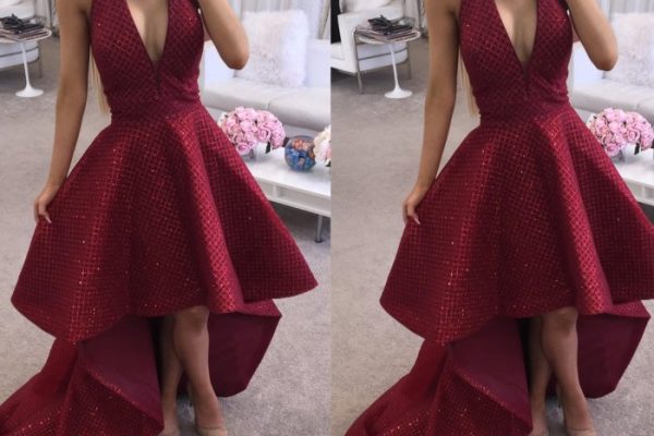 Red dresses for a wedding guest