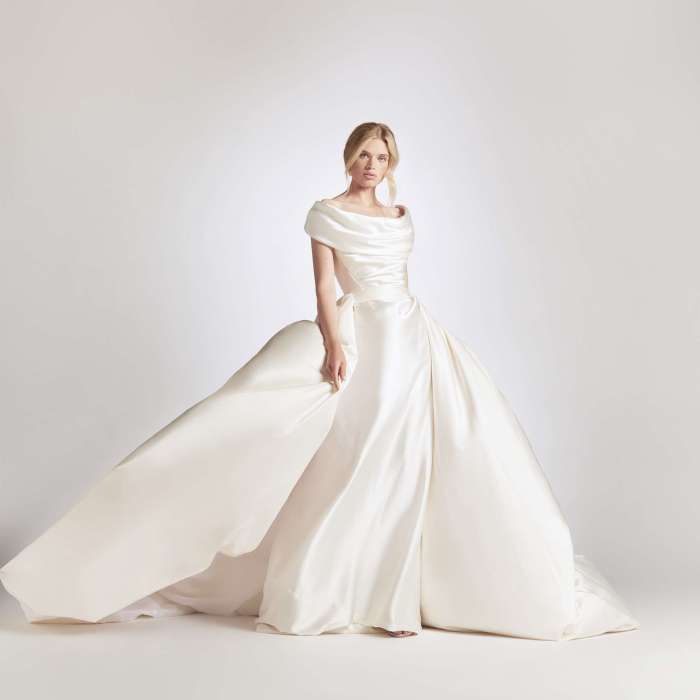 Vivienne westwood wedding dress dupe