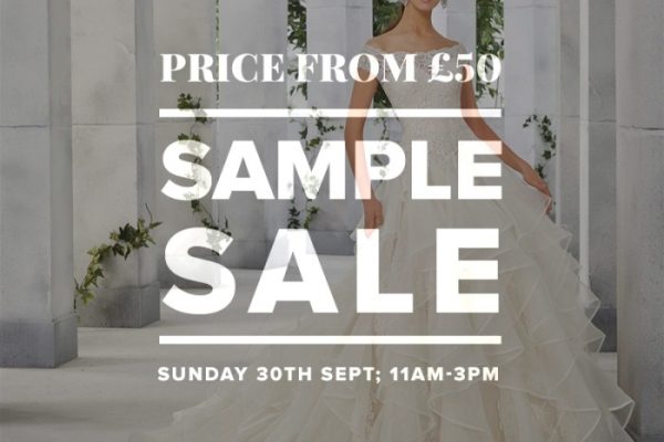 Sample sale wedding dresses online