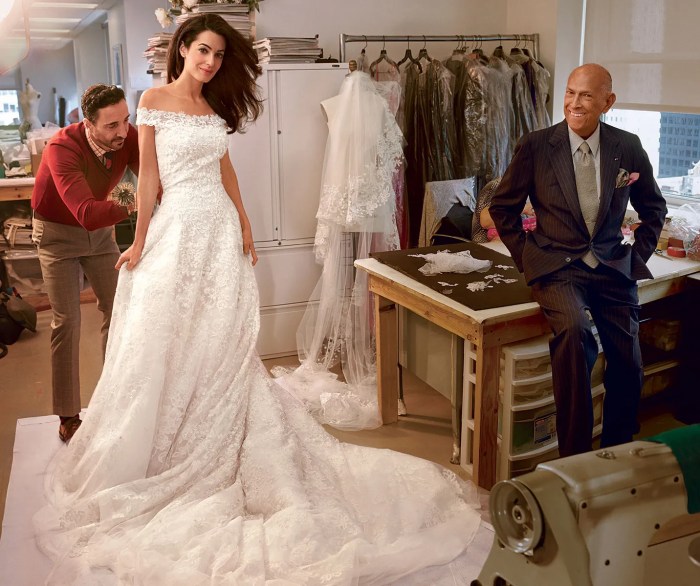 Reception amal clooney wedding dress