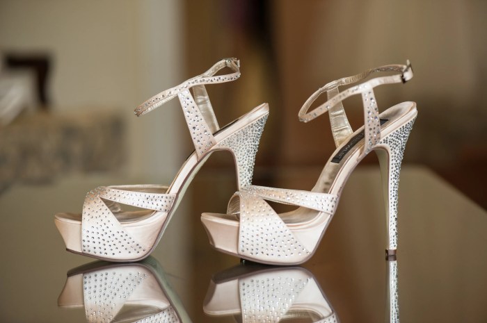 Shoes to wear with ivory wedding dress