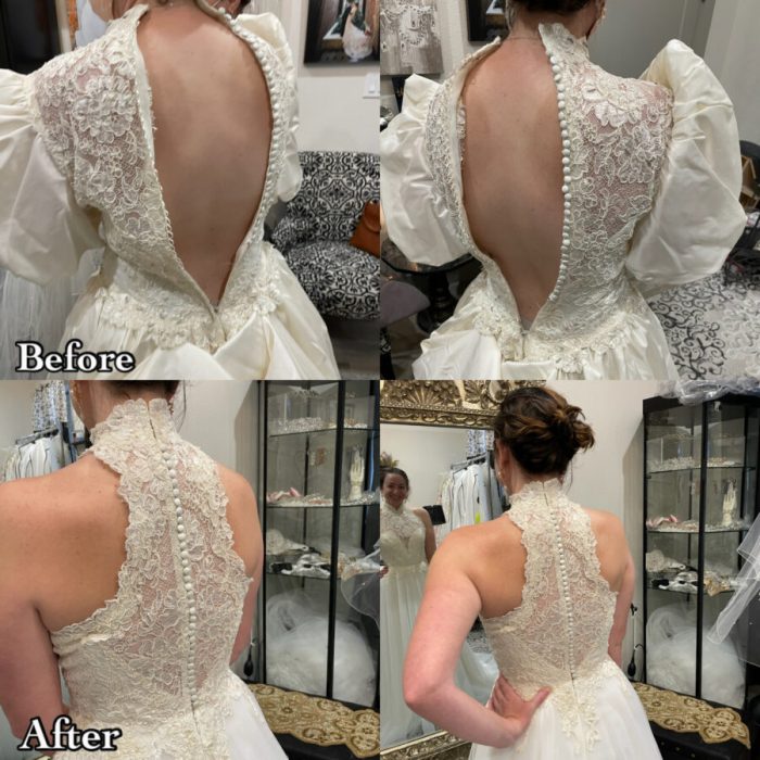 Wedding dress alterations austin