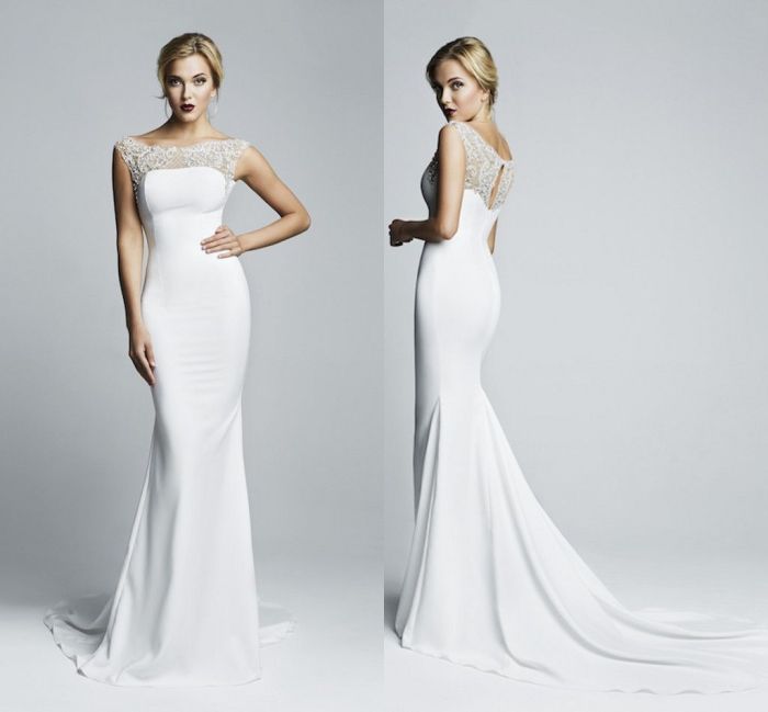 Petite mermaid wedding dress