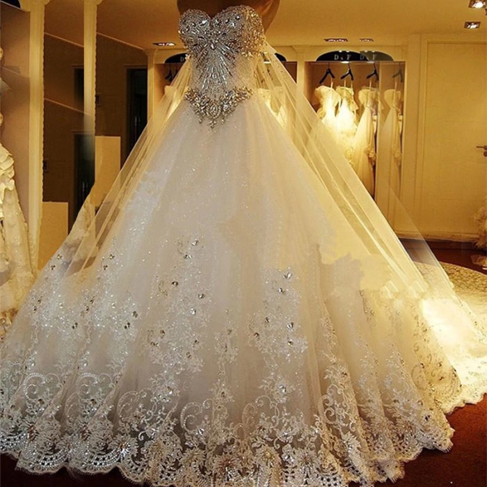 Princess elegant wedding dresses